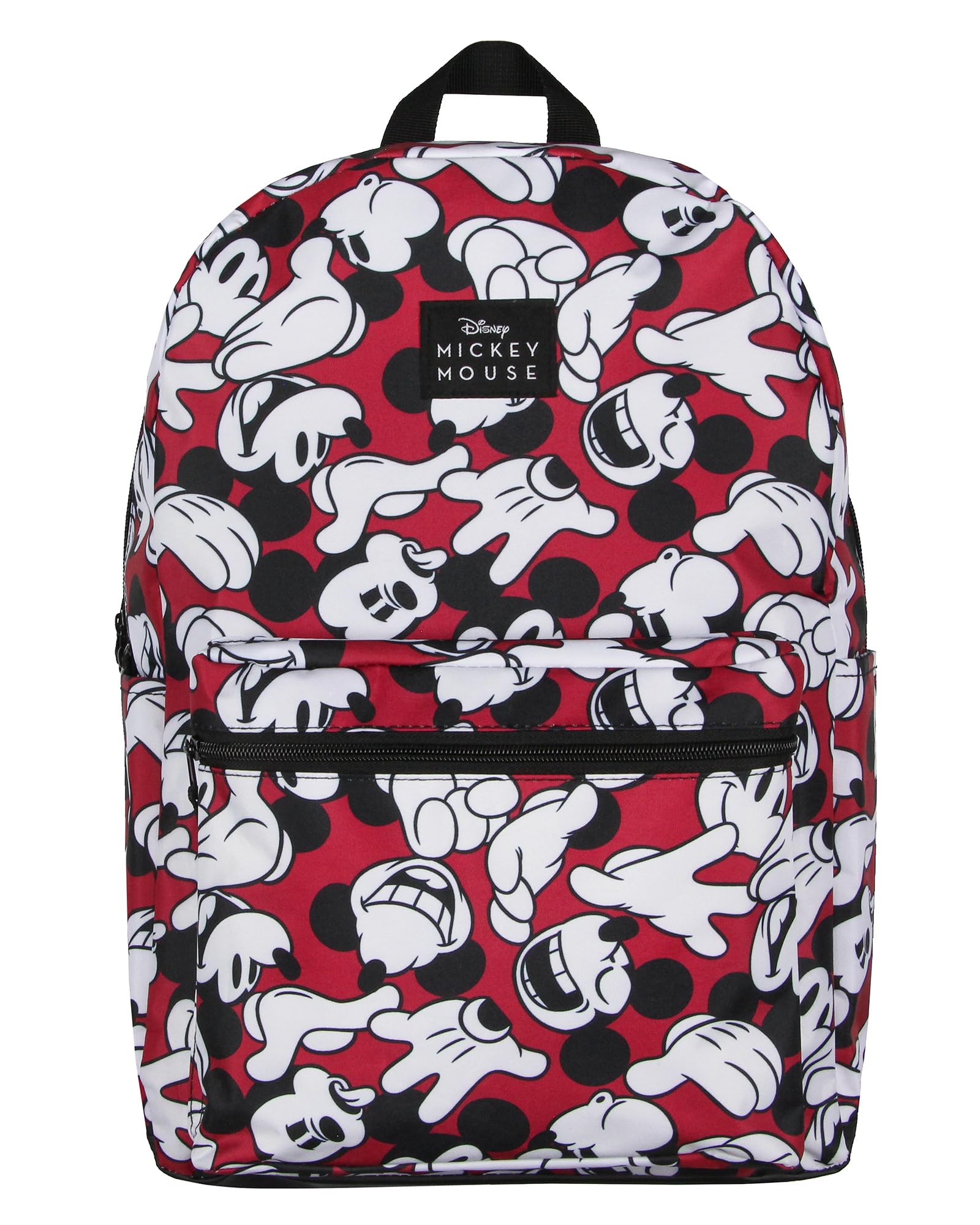 新作【Disney】Mickey Mouse Icon Fleece Mini Backpack Disney Parks Mickey Mouse Icon Fleece Mini Backpack New With