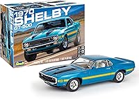 Revell 14563 1970 Shelby GT-500 1:25 Scale Model Kit - 112 Parts, Skill Level 4, Detailed V8 Engine
