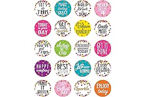 Happy Stickers: Confetti Words to Inspire You