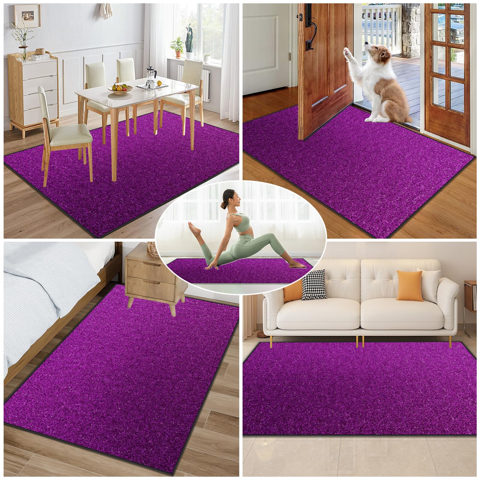 Protector Suelo Silla Ruedas Antideslizante 200 x 280 cm