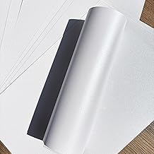 20 x A4 Frost White Double Sided Pearl Pearlescent Paper 120gsm Suitable for Inkjet and Laser Printers