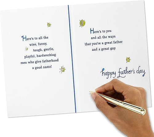 Miniatura 6 de Hallmark - Tarjeta de felicitación, Hombre Maravilloso, Papá increíble