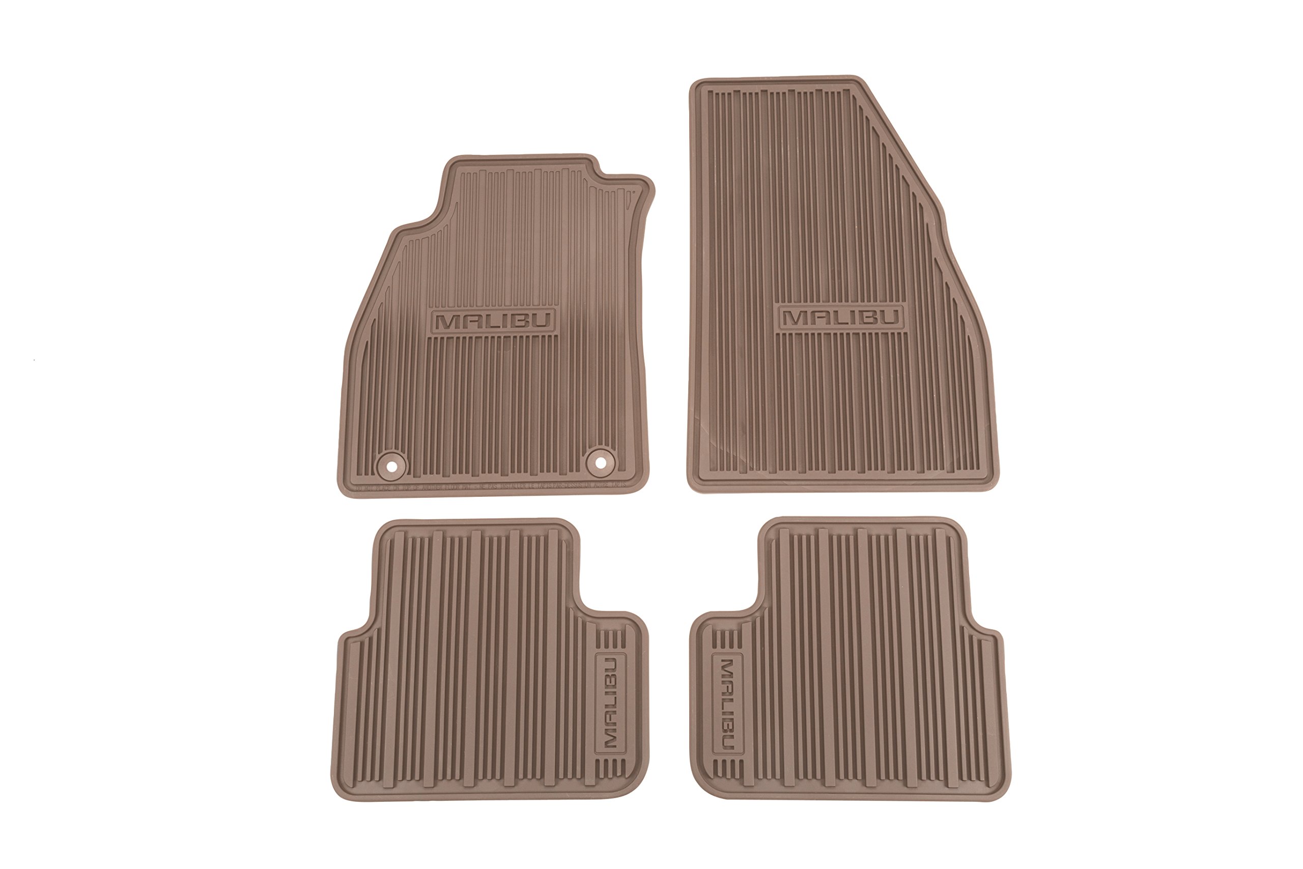 GM Accessories 23234676 Allwetter Fußmatten Vorne + Hinten Kakao 