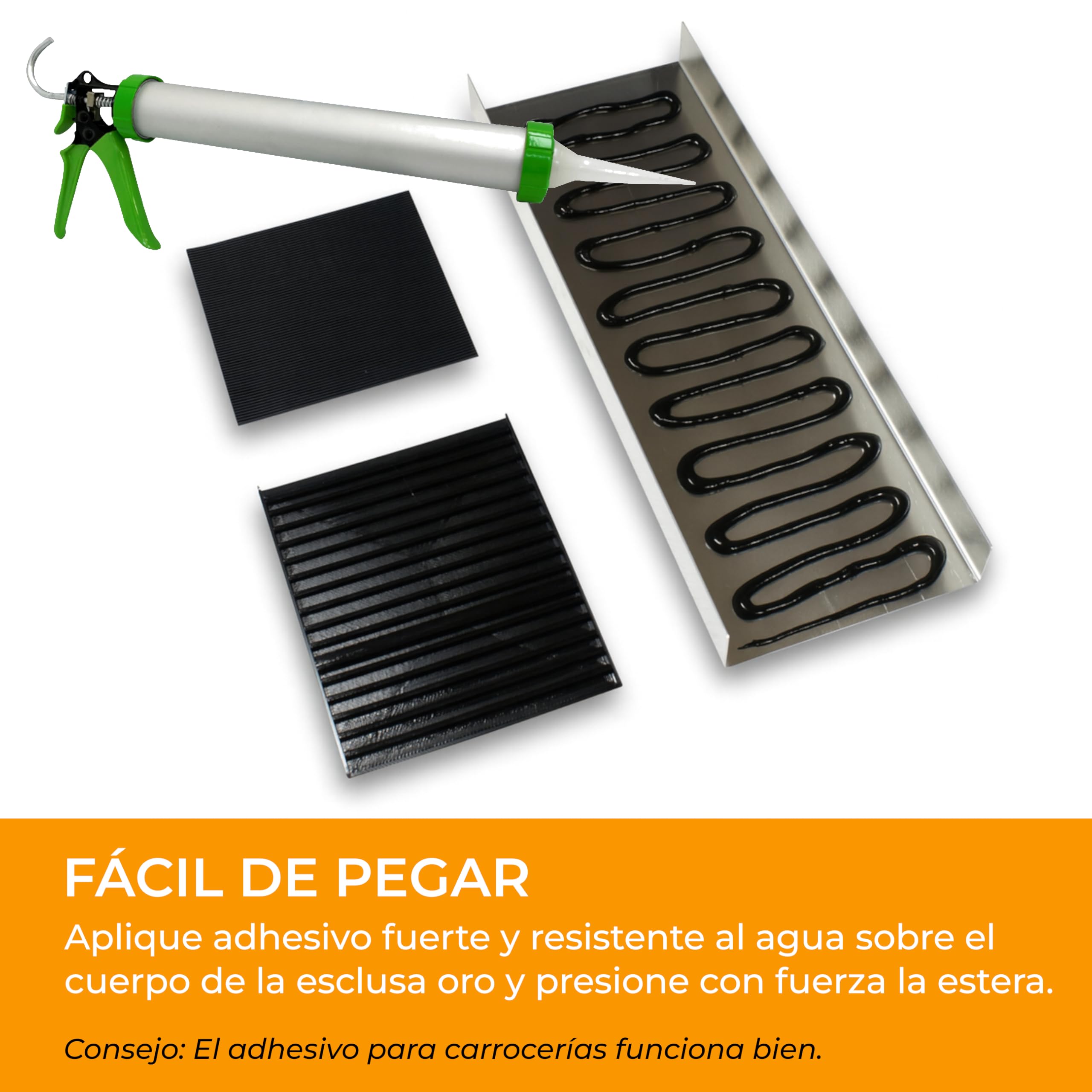 Alfombra para Lavar Oro de Goma, Negra, Resistente, Alfombra para Oro, Recortable, Alfombra para canaleta Oro, construya Usted Mismo su canaleta para Lavar Oro.