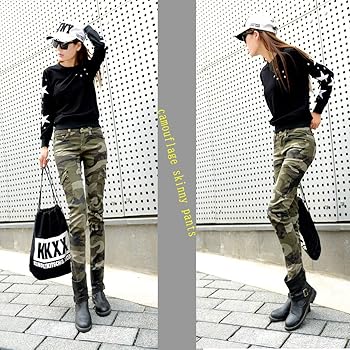 迷彩パンツ ミリタリー カモパンツ 迷彩パンツ カーゴパンツ レディース コットン S-3XL 迷彩柄