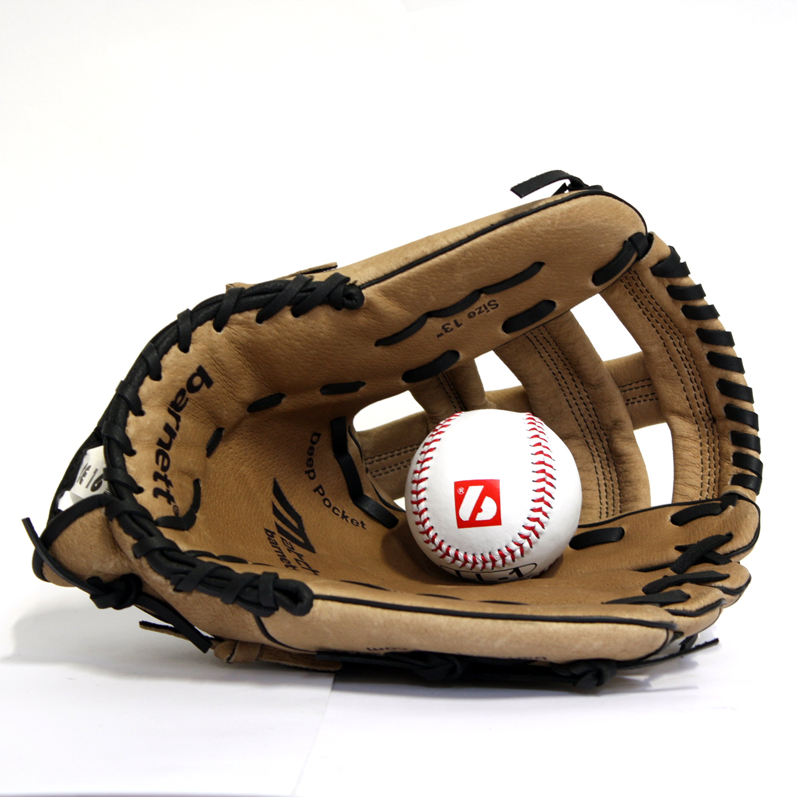 BARNETT SL-130 REG Gant de Baseball Cuir Pigskin Leather, Marron