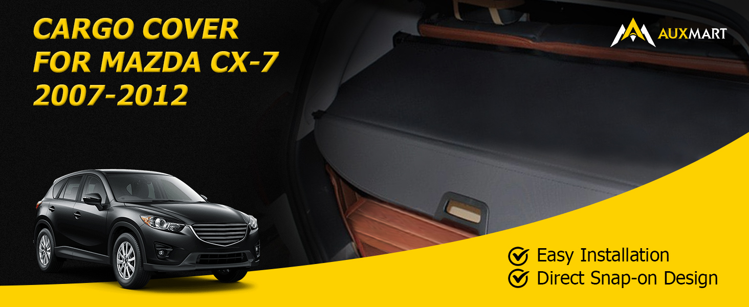 Amazon.com: AUXMART Retractable Cargo Cover for Mazda CX7 2007