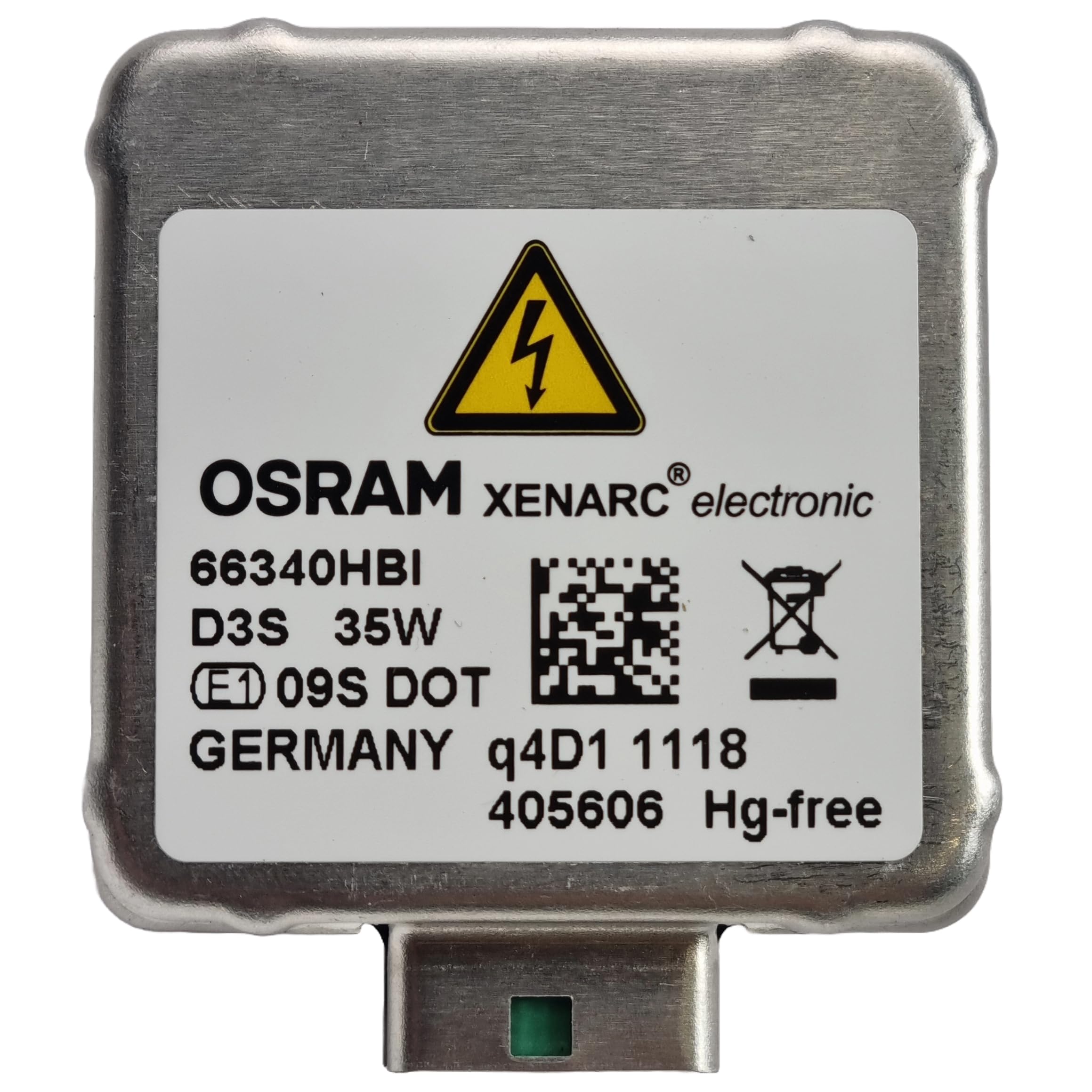 Amazon.com: Genuine Osram 66340 Xenarc 35W D3S PK32D-5 4600K HID