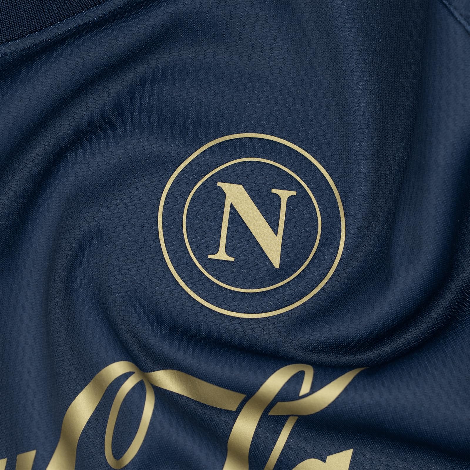 SSC Napoli SSC Napoli Felpa Pre-Match Blu 2025/2026 Felpa a Maniche Lunghe Unisex - Adulto (Pacco da 1) - 5