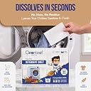 CLEANLEAF Laundry Detergent Sheets, 90 Sheets, Pack of 3, Ultra-Concentrated, Dissolves Instantly, Tough Stain Removal, for Front and Top Load and Hand Wash (Pack of 3) gallery image