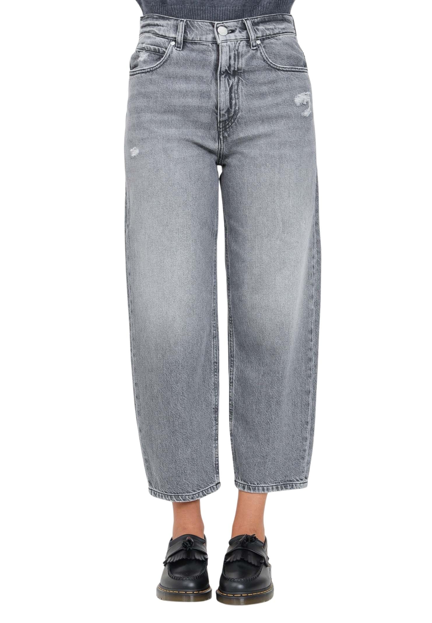 デニム・ジーパン PINKO 'Estelle' jeans Pinko ESTELLE EGG dżinsy jeansowe szare, Szary, 25 : Pinko