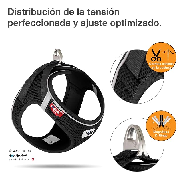 Foto 3 de 5 de Magnetic Vest Harness Air-Mesh V2 Black M