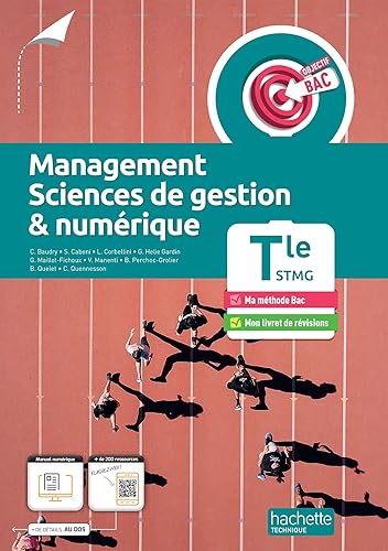 Objectif Bac Management, Sciences de gestion et numérique Term STMG - Livre de l'élève - Ed. 2023