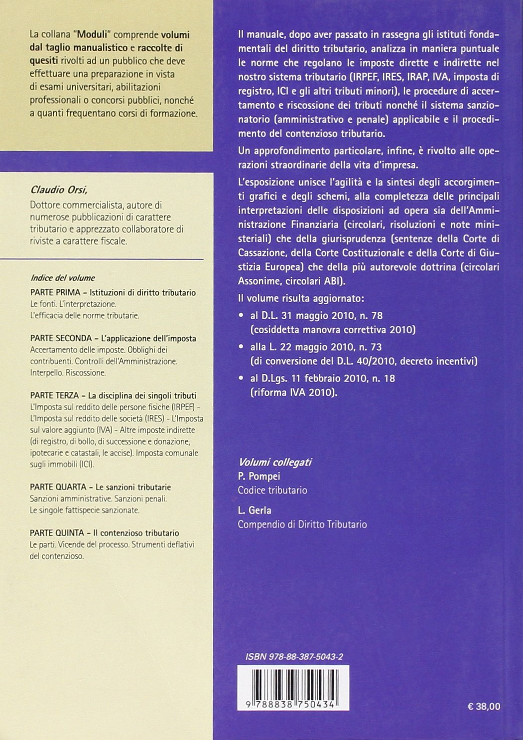 Manuale di diritto tributario