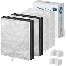 2 Pcs Replacement Filter for TeraAire PR3 Air Purifier