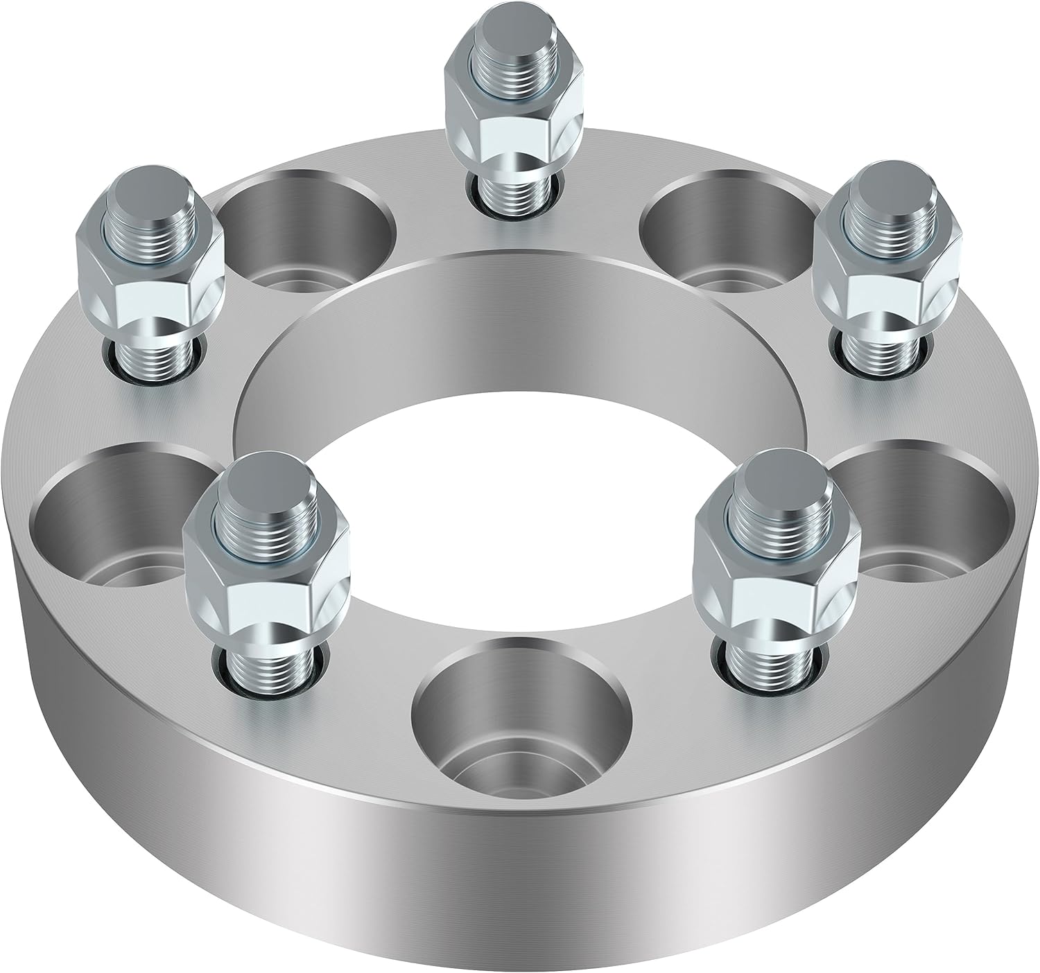 ECCPP 4PCS 1.25 inch(32mm) 5 Lug Wheel Spacers 5x4.5 to 5x4.55x114.3mm with 12x1.5 Studs fit for 2001-2012 for Ford Escape 1995-2022 for Toyota for Avalon 2006-2012 for Ford Fusion