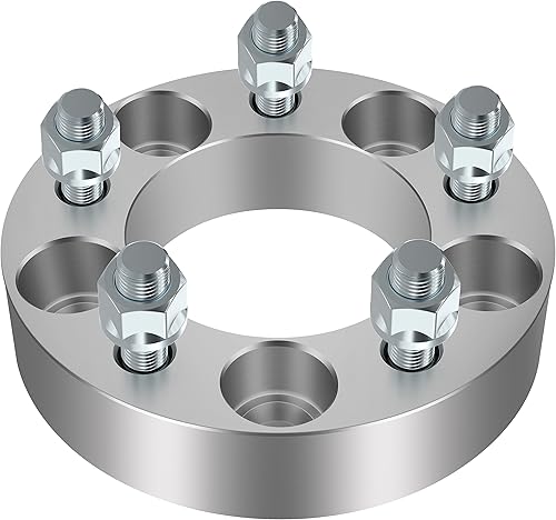 Miniatura 7 de ECCPP 4 espaciadores de rueda de 1.25 pulgadas (1.260 in) de 5 lengüetas de 5 x 4.5 a 0.197 x 0.179 x 4.500 in con pernos de 12 x 1.5 para Ford