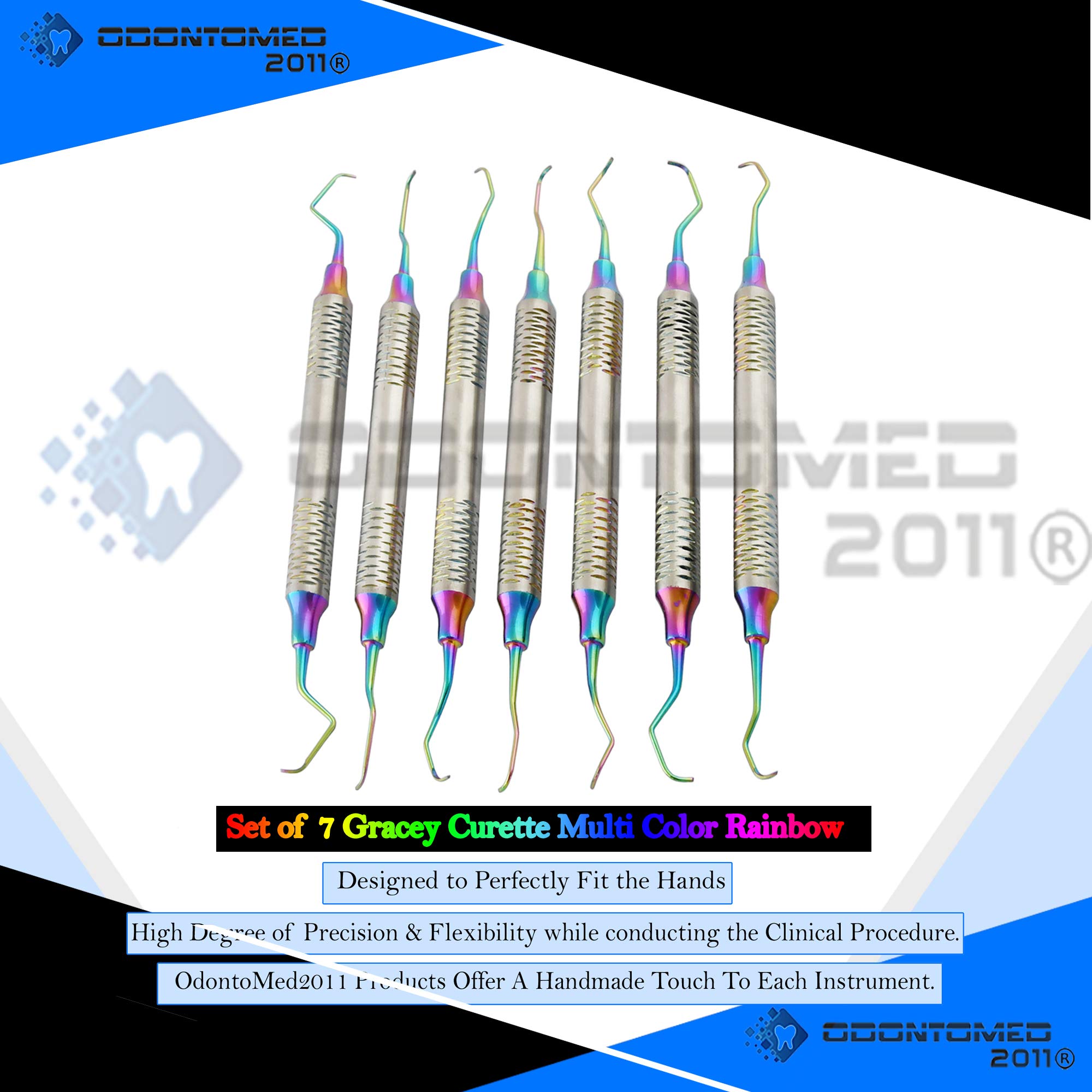 Rascador De Sarro Dental Profesional Sincero De Acero Inoxidable Doble