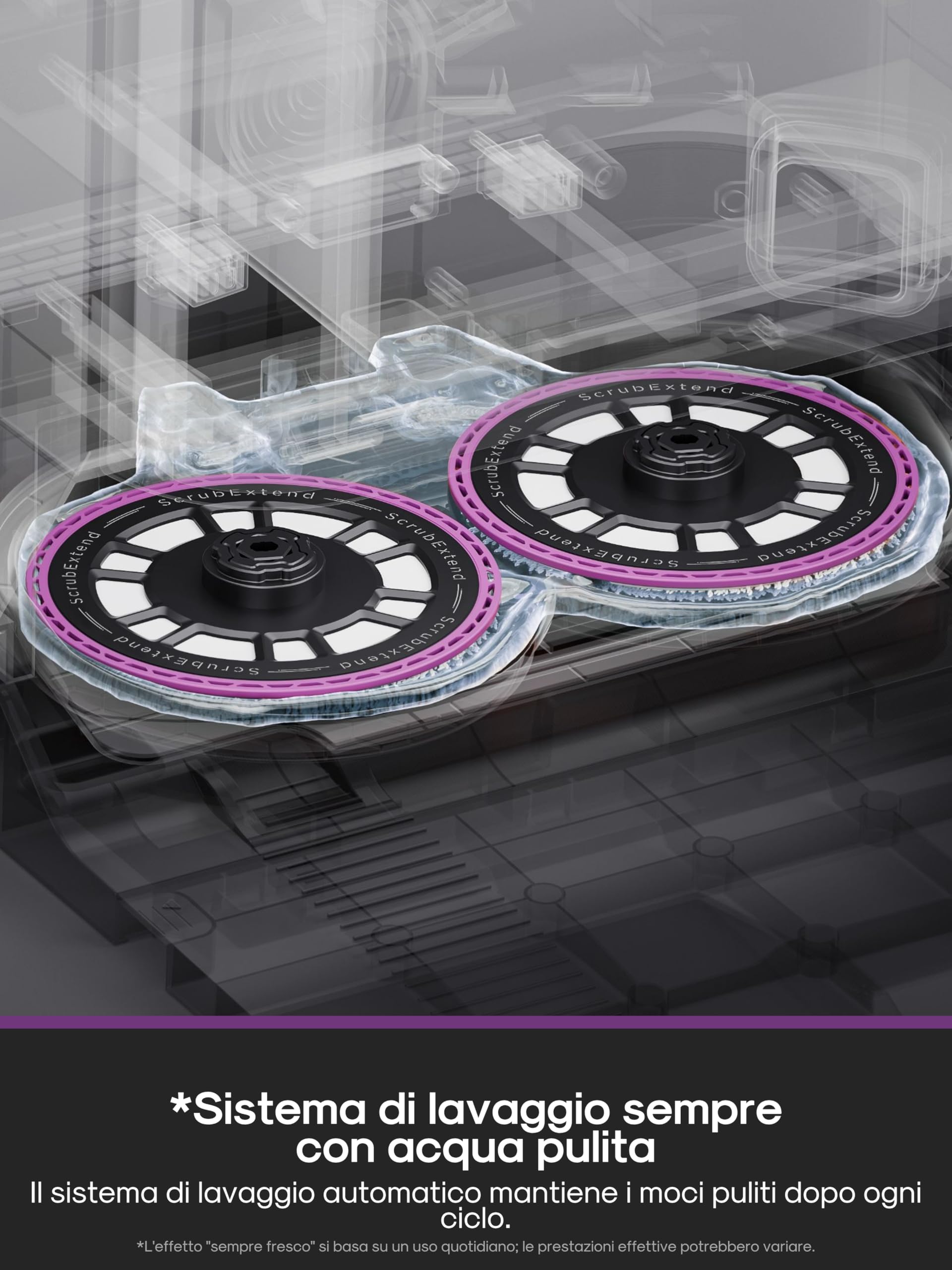 Eureka J15 Evo Ultra Gen2, Robot Aspirapolvere e Lavapavimenti, Stazione di Pulizia Automatica, 22000Pa, Mocio Estensibile Angoli, Tappeti/Pavimenti, Spazzola Anti-Groviglio, per Peli Animali e Casa