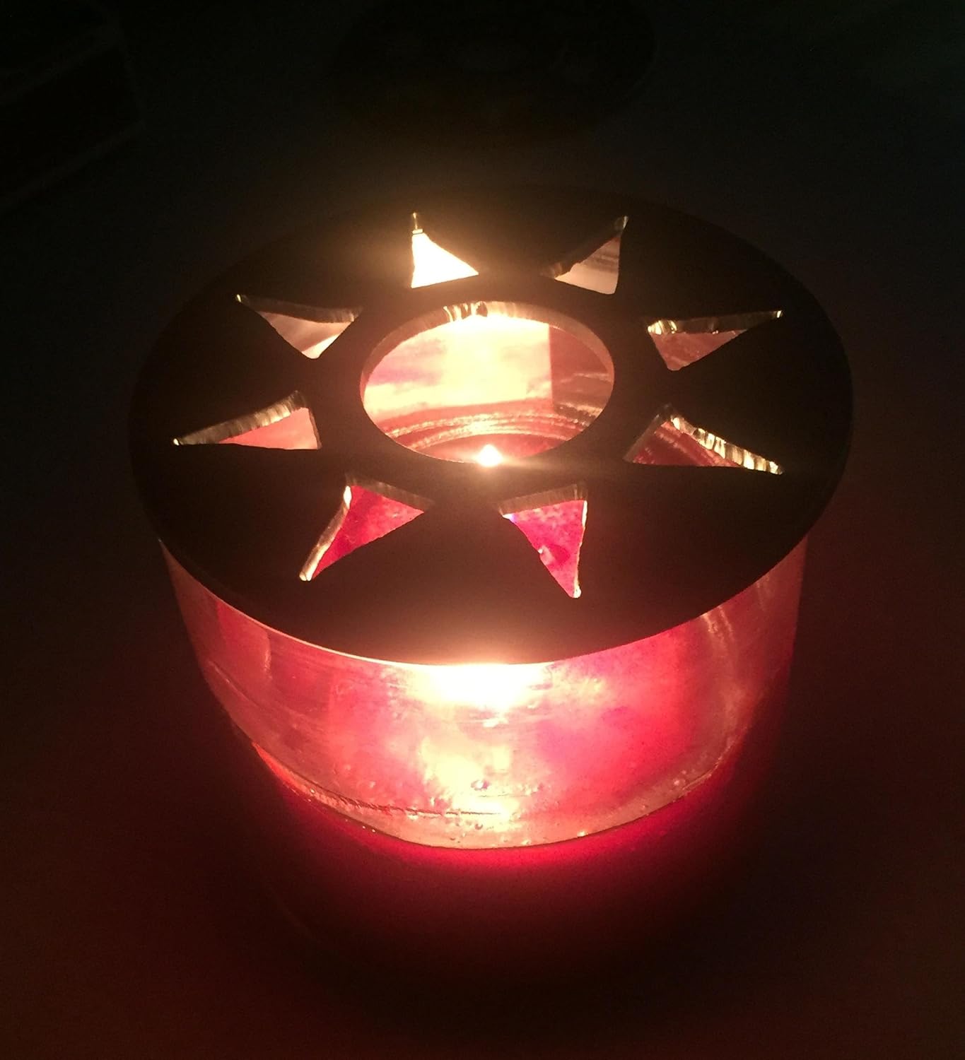 RiverDriveDesigns Help Candle Melt Evenly and Look Great Candle Topper Shade Jar Lid