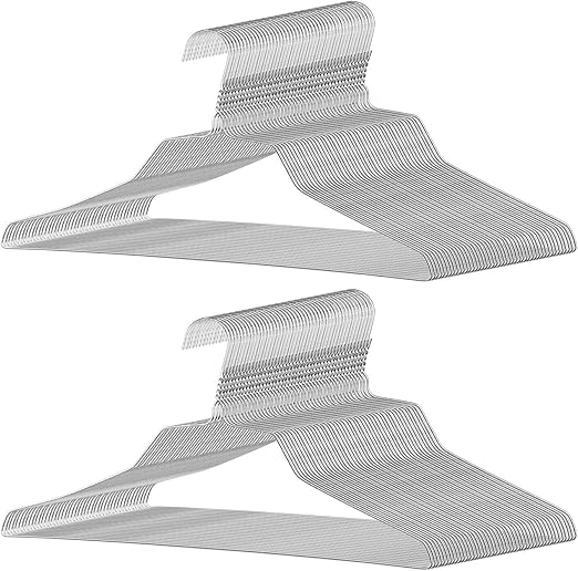 SPECILITE Wire Hangers 100 Pack, Metal Wire Clothes Hanger