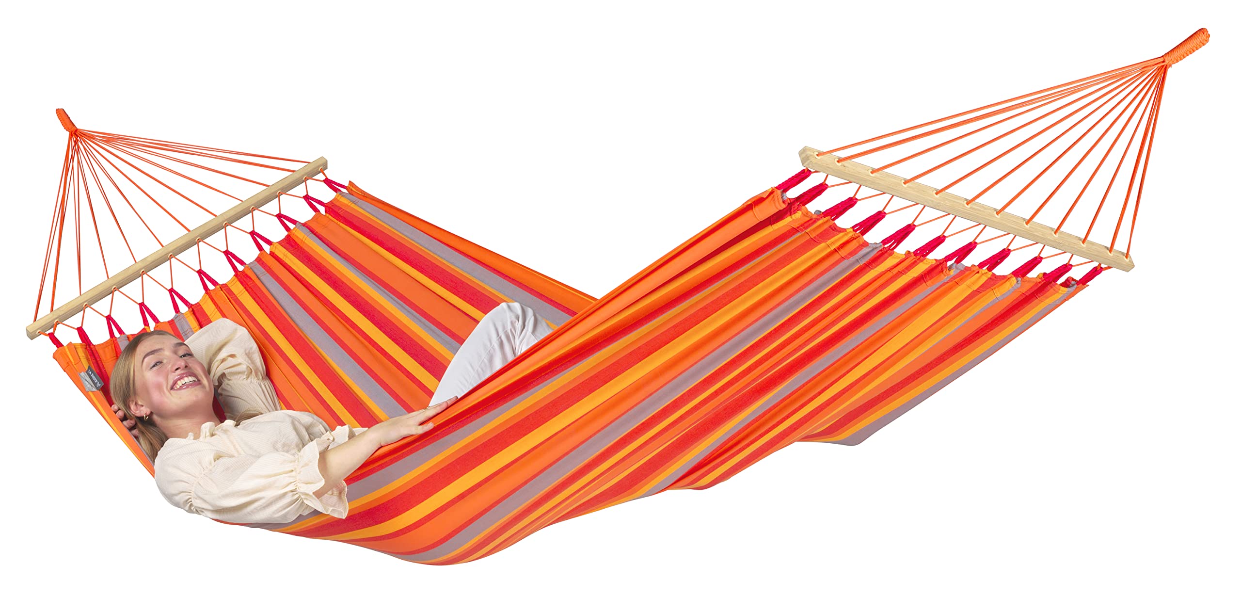 La Siesta® Alisio Toucan – Weather-Resistant Single Spreader Bar Hammock