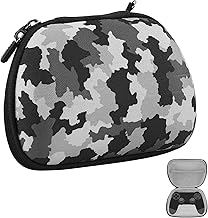 Geekria Storage Case Compatible with Sony Official PS4 Dualshock Wireless Controller Gaming Accessories Carrying Case Compatible with PlayStation 4 Game Protective Cover Storage Case Travel Bag