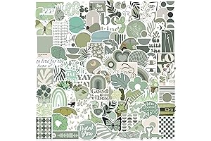 100PCS Saga Green Aesthetic Stickers That You Can´t Miss