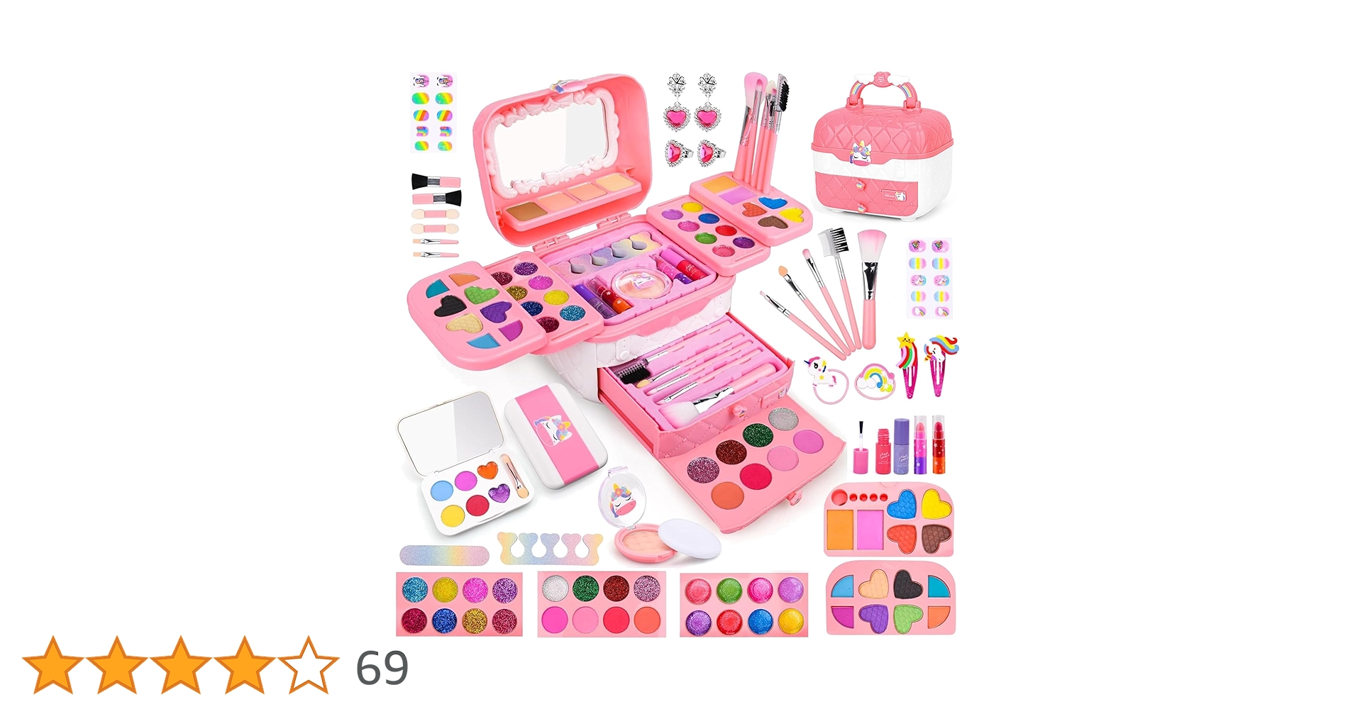 メイク道具・化粧小物 kevnao2001 Amazon | VCYCTO メイクセット おもちゃ 女の子 お化粧 子供