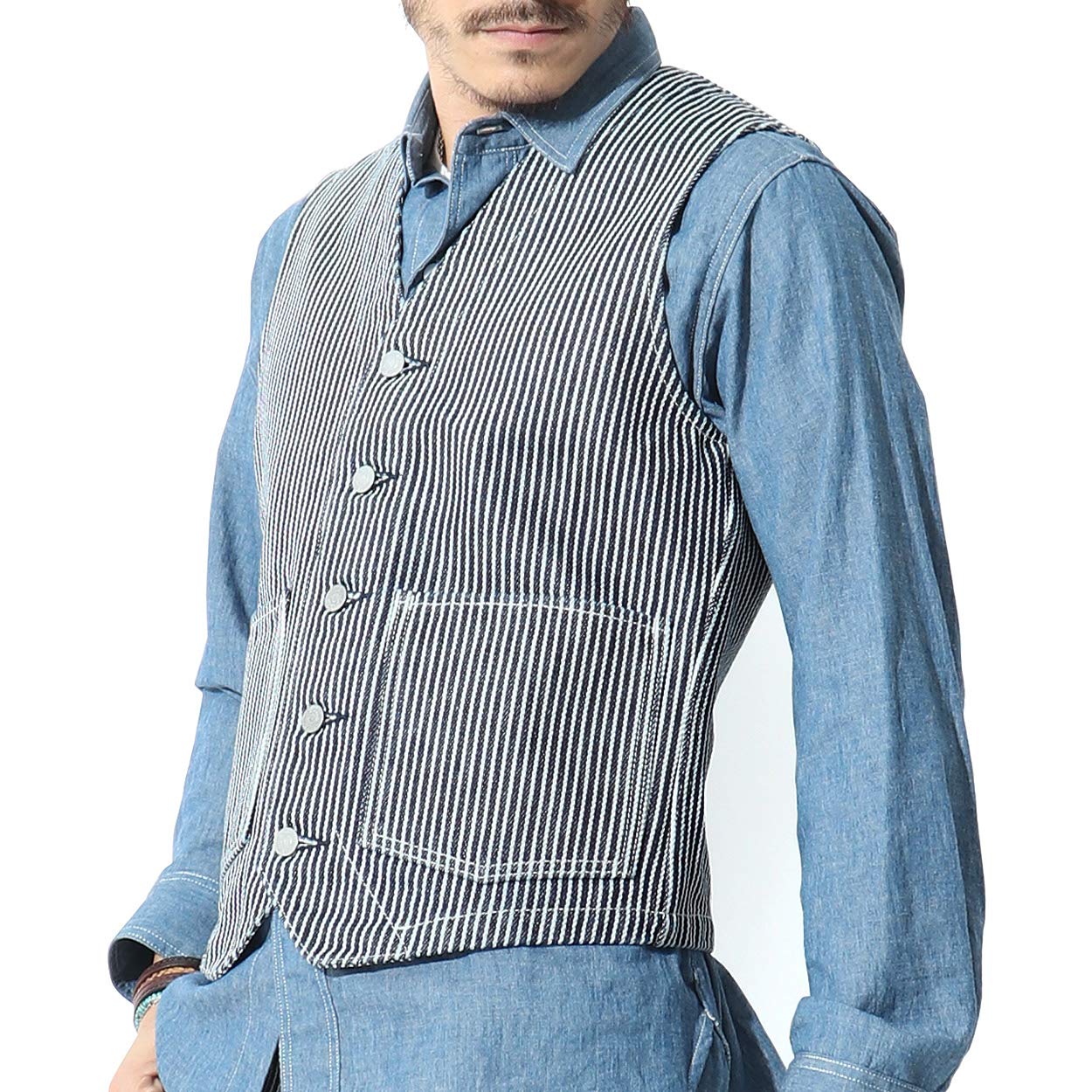 HWZN BROSS リバーシブルワークベスト HWZNBROSS(ハウゼンブロス) - DOMINO66 ONLINE STORE (DOMINO66