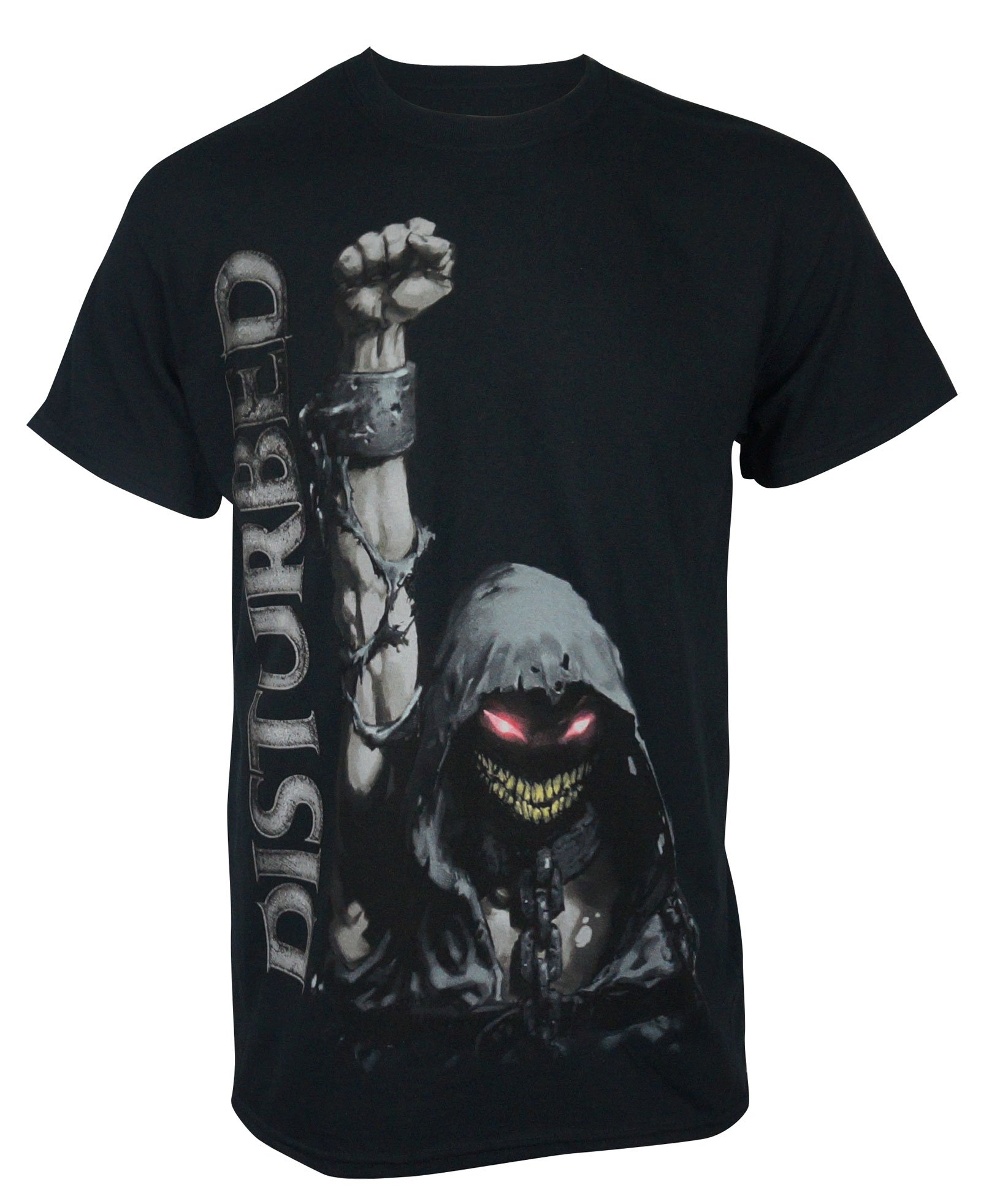 Merch Traffic Disturbed Up Yer Fist T-Shirt Black