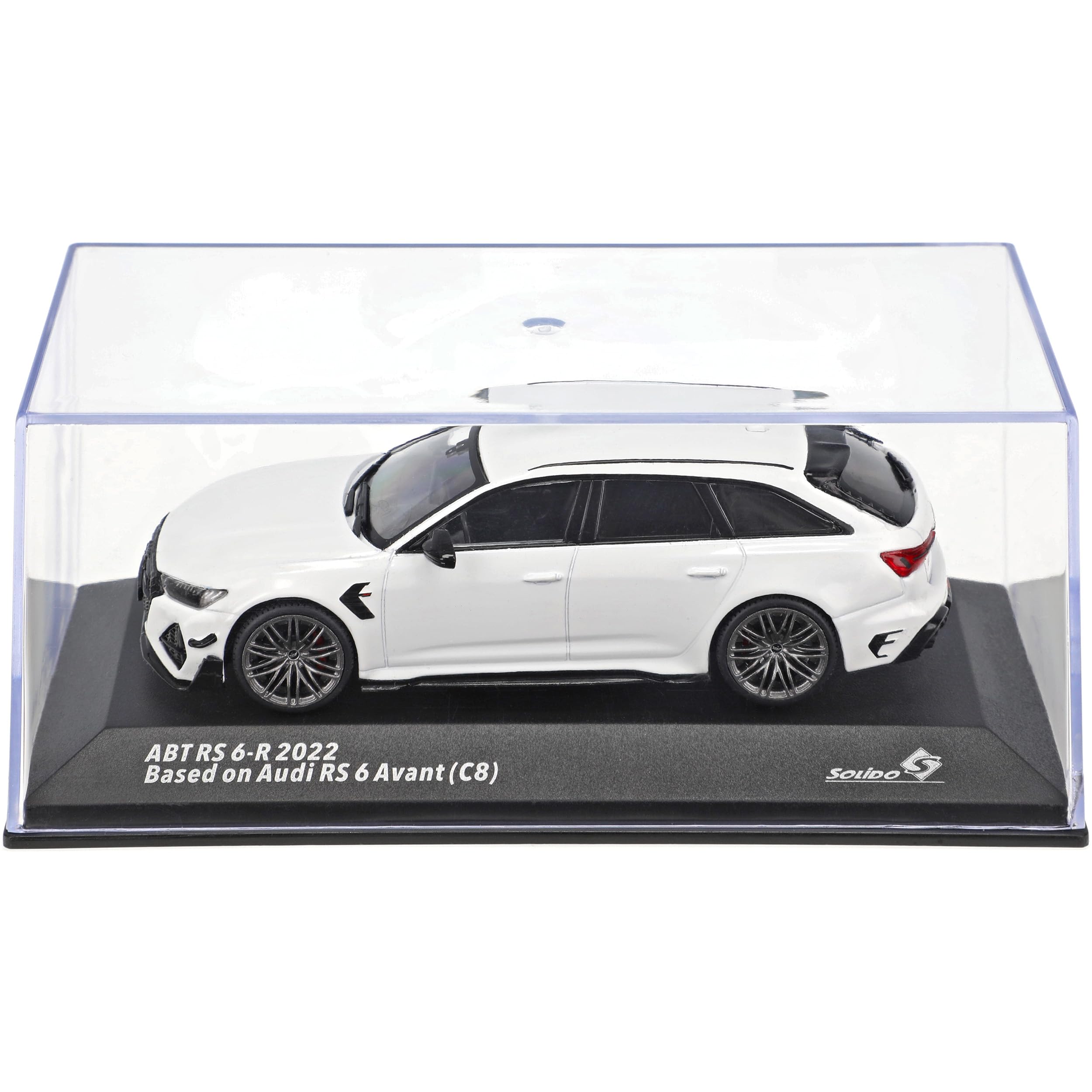 Generisch A*U*D*I A6 RS6 ABT 6-R C8 Avant Kombi Ibis Weiss Modell Ab 2018 1/43 Solido Modell Auto