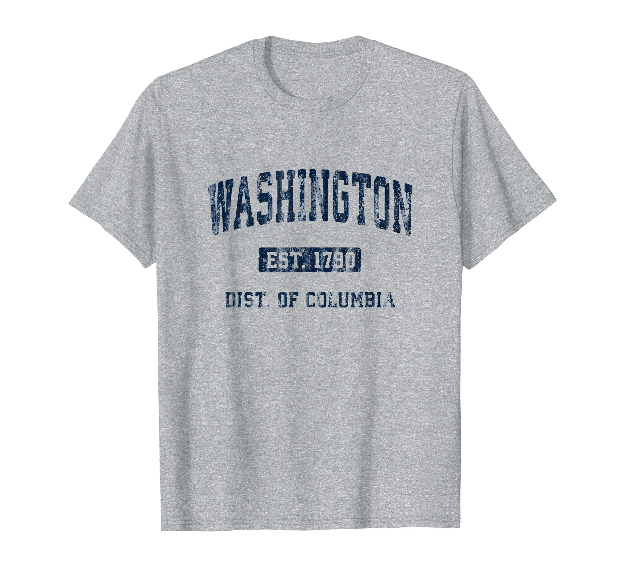 Washington DC Vintage Athletic Sports Design T-Shirt