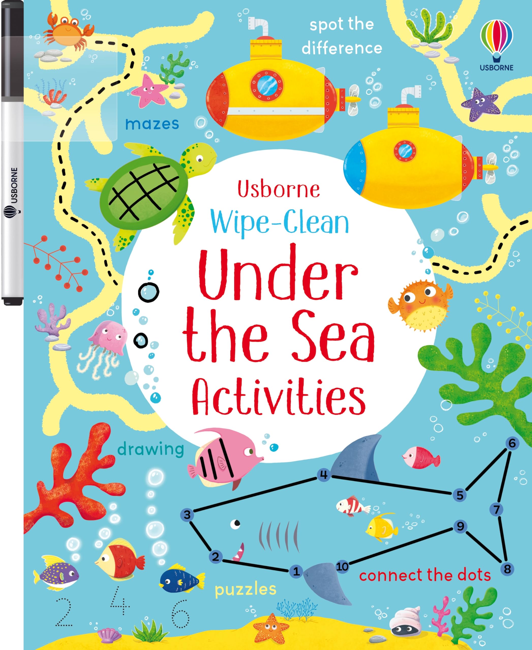 Wipe-Clean Under the Sea Activities (Wipe-clean Activities)