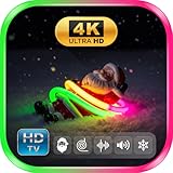 Glowing Santa: Christmas LED Lights & Piano Music