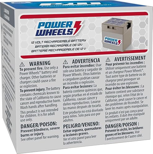 Miniatura 4 de Power Wheels - Batería recargable de 12 voltios, Empaque estándar, Estándar empaque, Multicolor