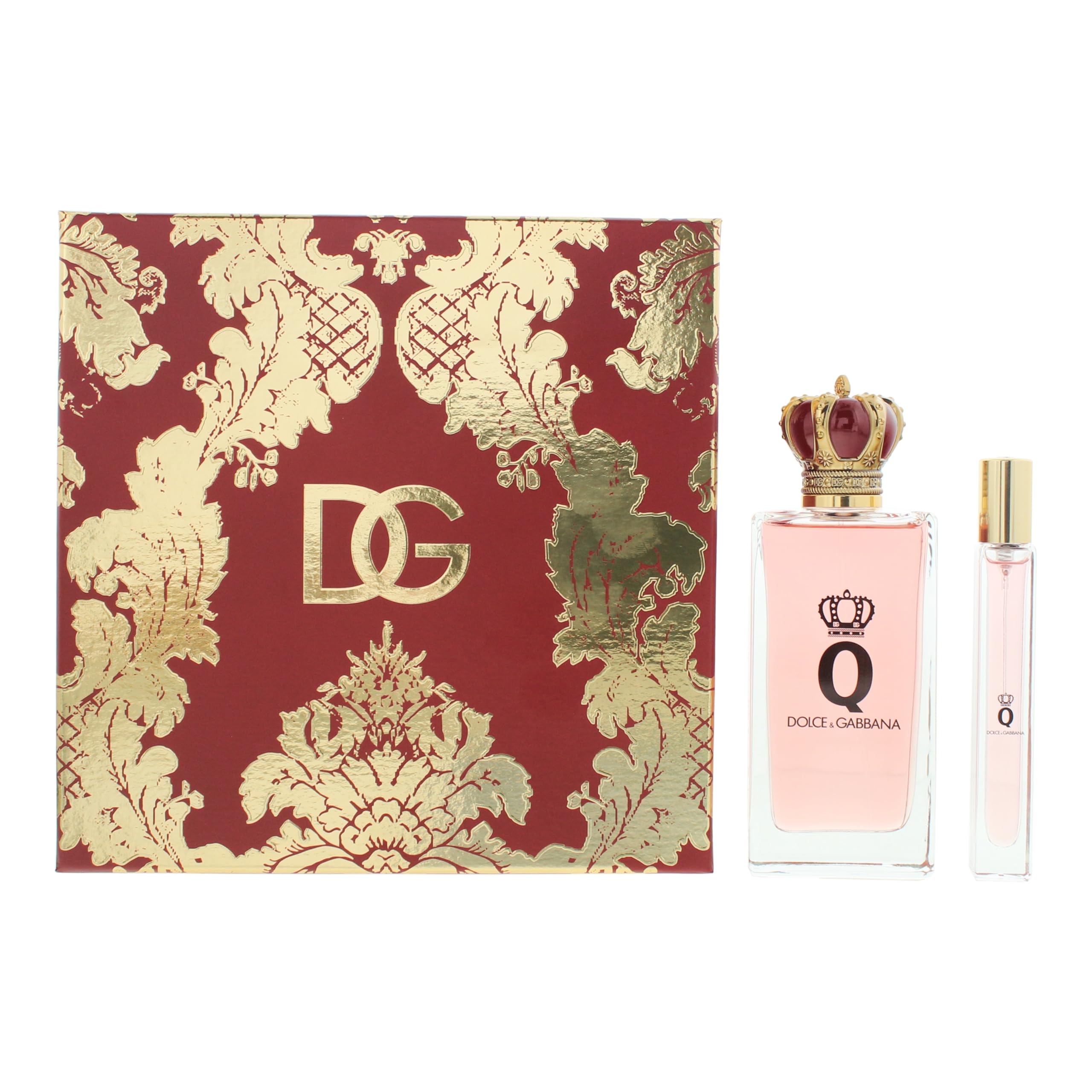 Q For Women 2 Pc. Gift Set (Eau De Parfum Spray 3.3 oz. / 100 ml & 0.33 oz / 10 ml) By Dolce & Gabbana