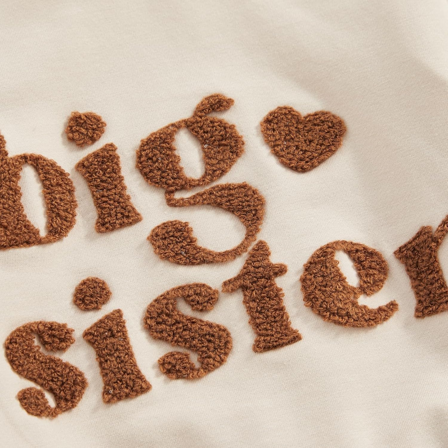 Toddler Baby Boy Girl Matching Clothes Big Sis Bro Crewneck Sweatshirt Oversized Sweater Outfits - Image 4