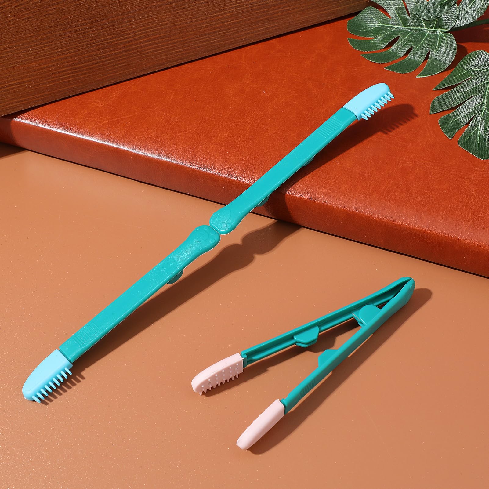 Toddmomy Cat Hair Dematting Comb Kitten Eye Brush Pet Grooming Tear Pet Care Safe Material