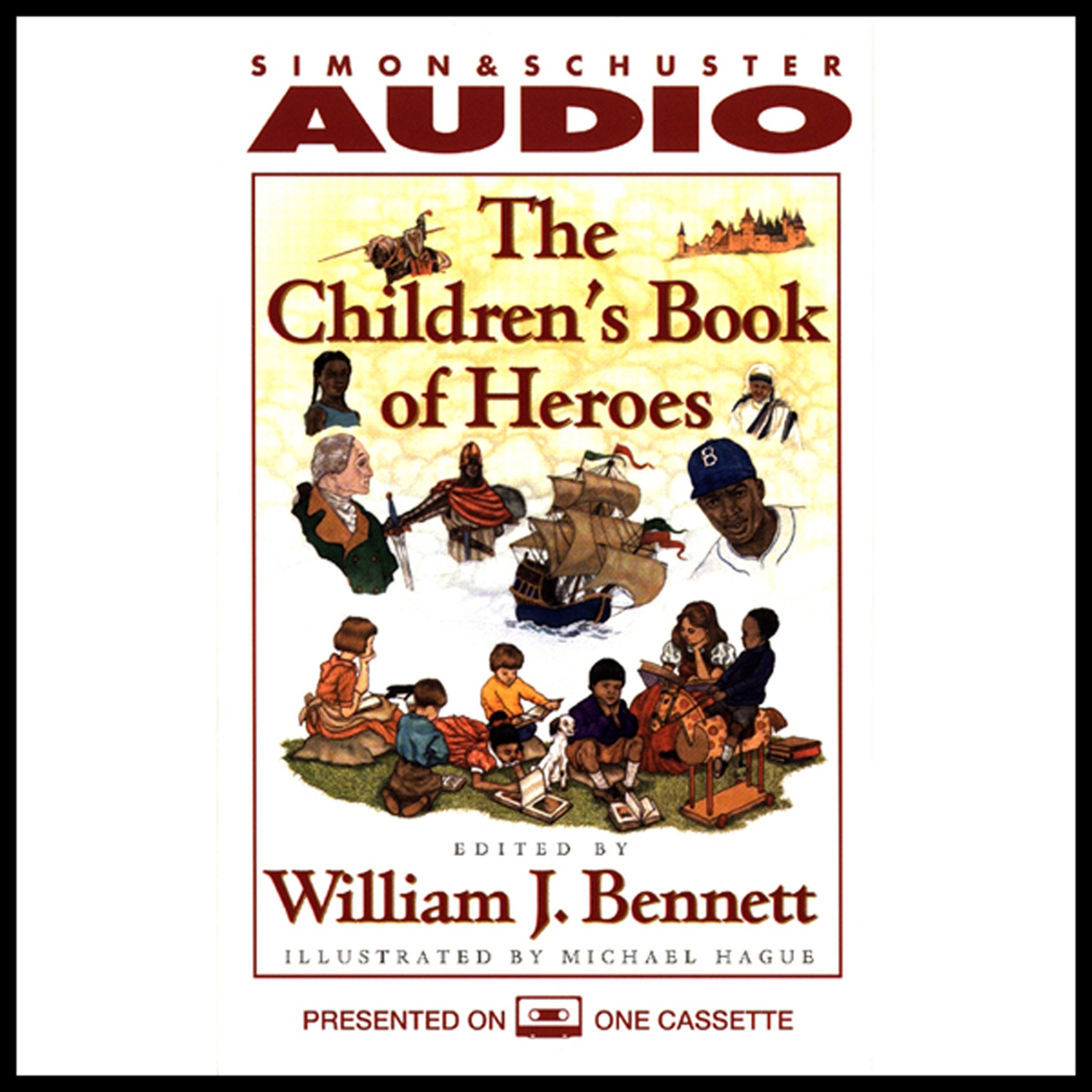 Cover art for The Children's Book of Heroes