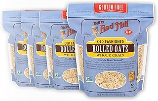 Bob's Red Mill Gluten Free Old Fashioned Rolled Oats, 32oz (Pack of 4) -...