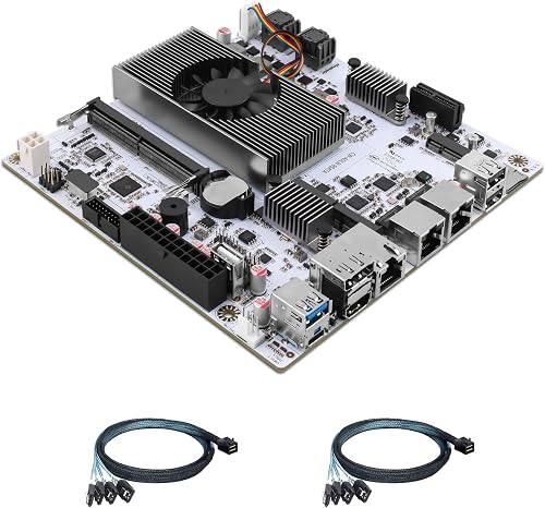 CWWK NAS Motherboard 8 Bay avec 10GbE RJ45, N150 CPU Mini…