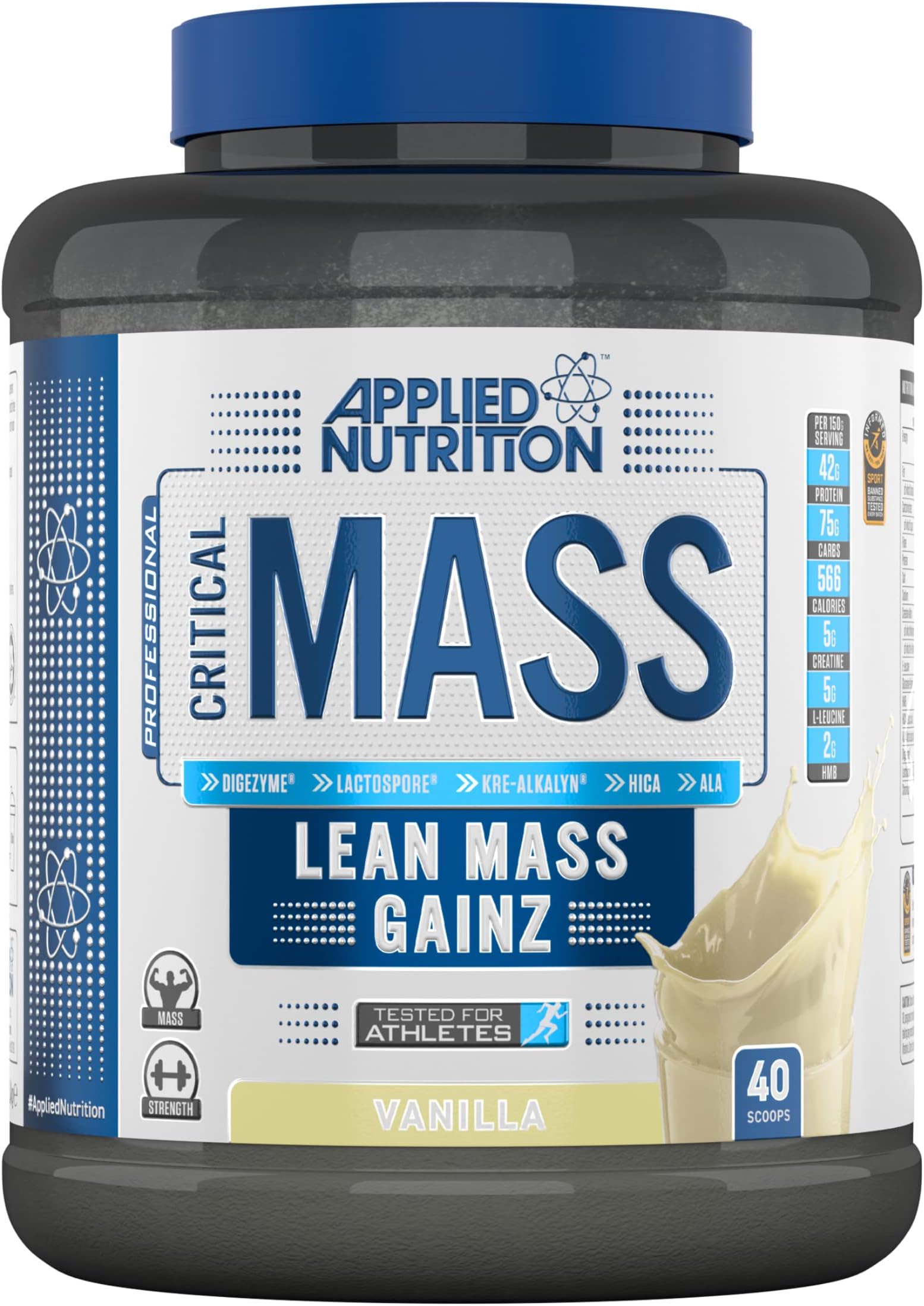 Critical Lean Mass Gainz Vanilla- 2.4Kg