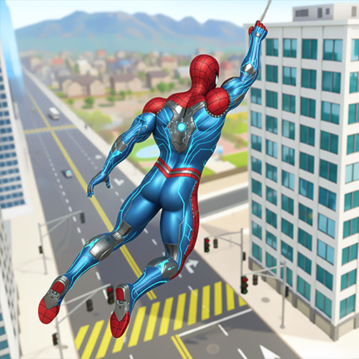 Flying Spider Rope Hero – Überlebensspiel in Grand Crime City