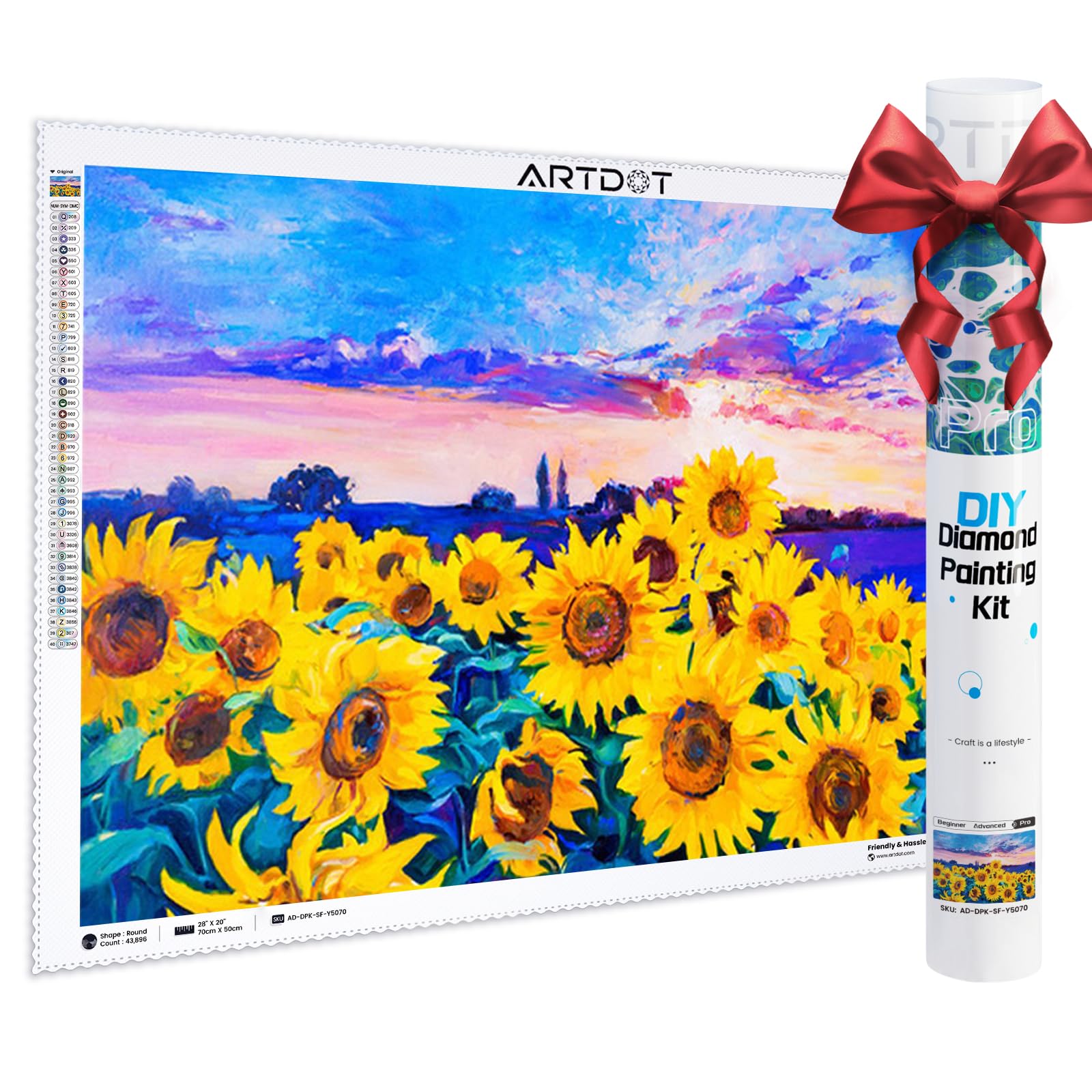 Kit Diamond Painting Farfalla E Fiori - 30x40 Cm - Con Diamanti 5D - Attività Creativa - Foto 5