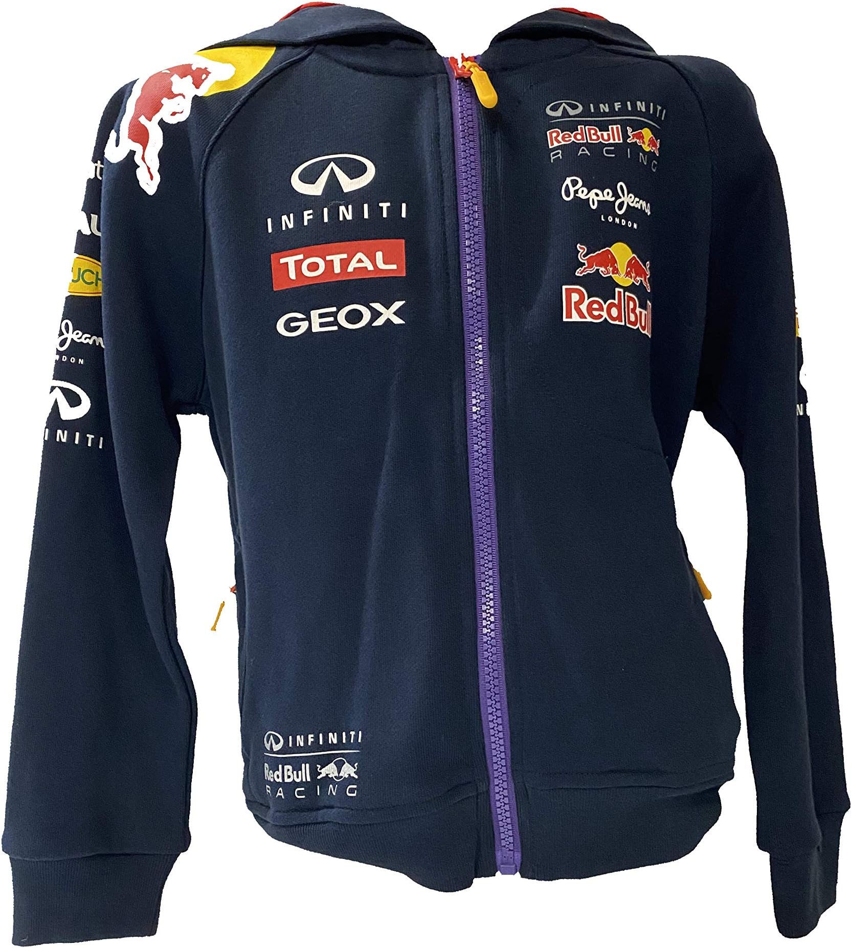 Infiniti Red Bull Racing Official Teamline Children's Hoodie/Hooded Sweatshirt, Formula 1, Navy