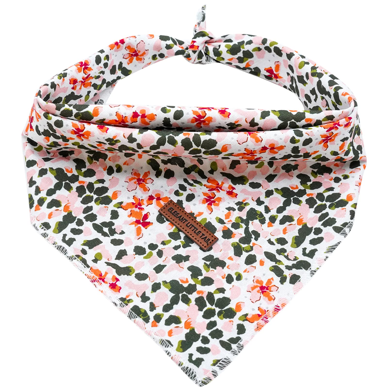 Elegant Little Tail Hunde-Bandana – 1 Stück, Waschbar, Bunt, Verstellbar, Für Mittelgroße/große Hunde