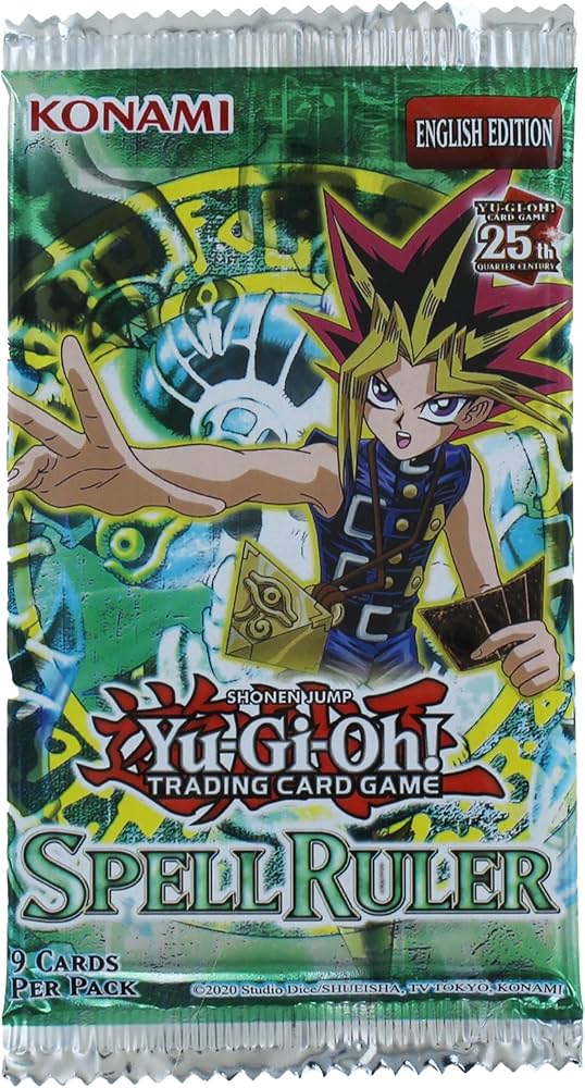 Amazon.com: Yu-Gi-Oh! TCG: 25th Anniversary Spell Ruler Booster