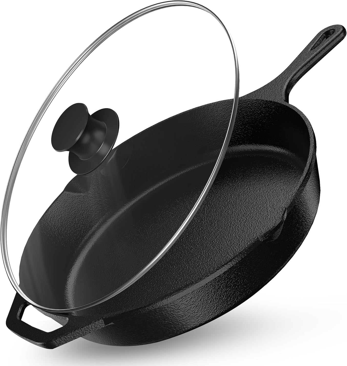 Utopia Kitchen Saute Frying Pan 12 Inch, Cast Iron Skillet