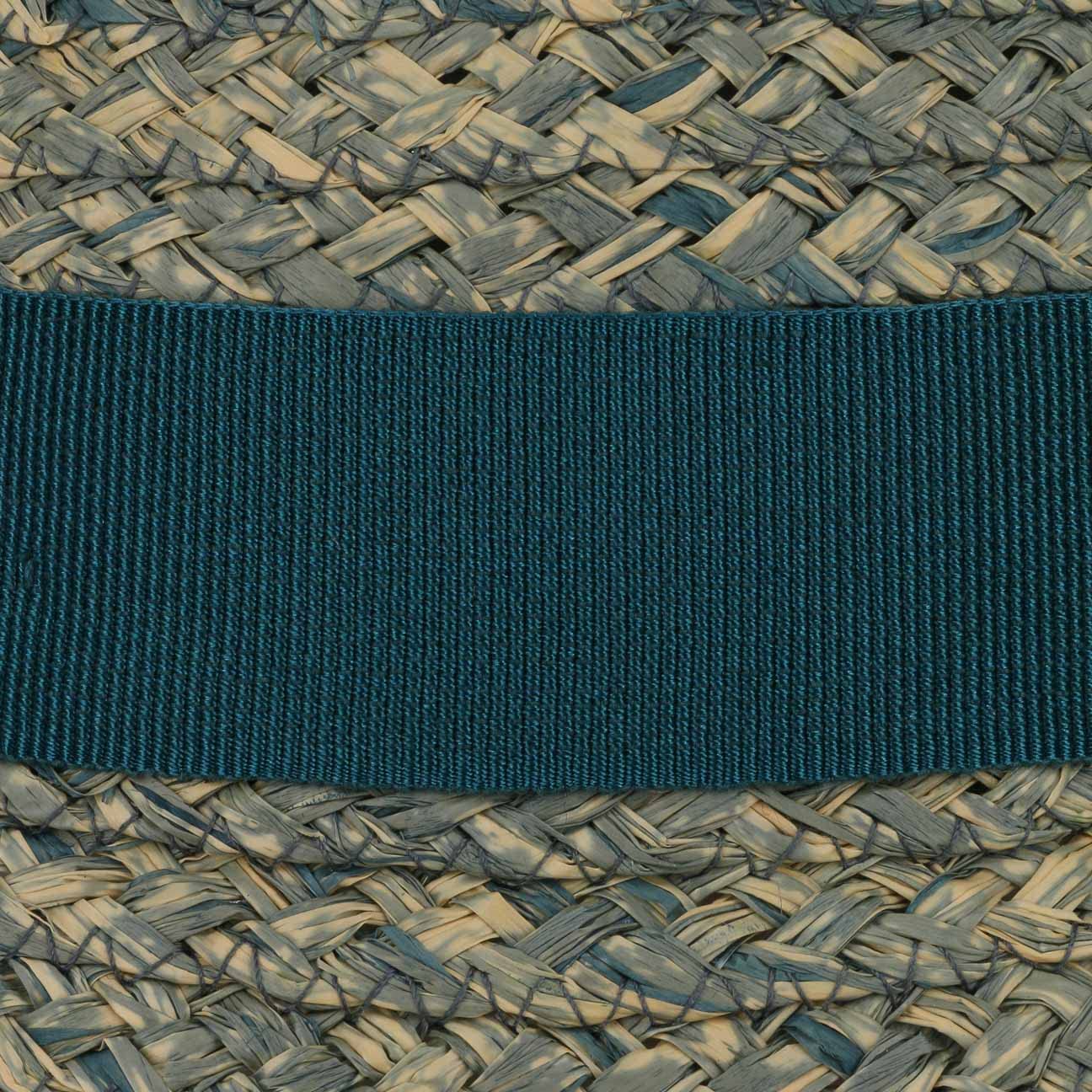 LIERYS Burney Porkpie Strohhut Ripsband Made in Italy Herren